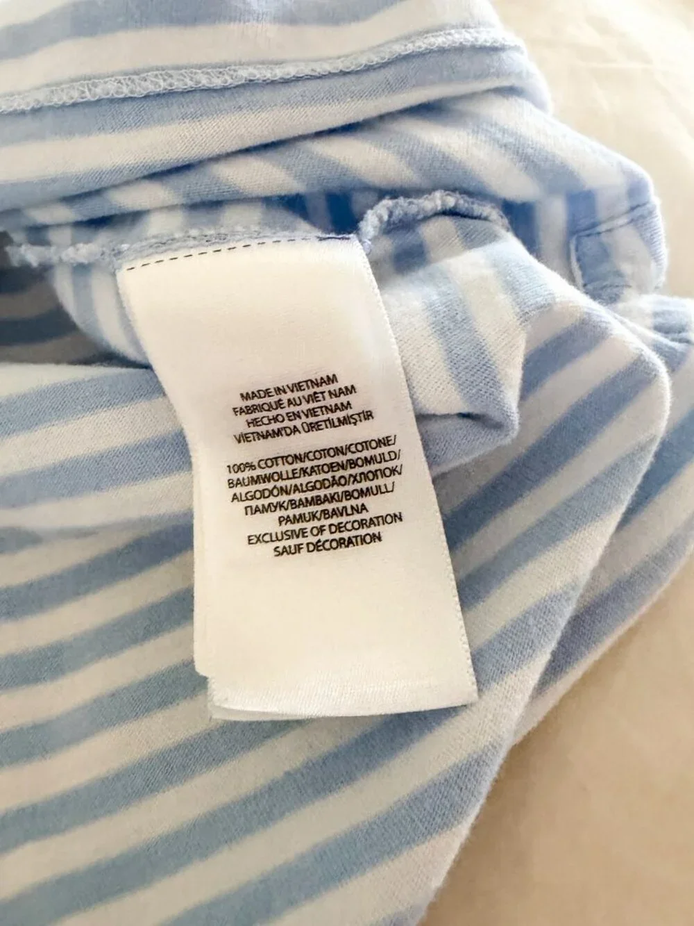 Polo Ralph Lauren Striped Polo Shirt Mens Large Classic Fit Blue White